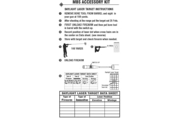 Image of LaserLyte Laser Bore Sight Accessory Kit, w/o Laser, Black, MBS-PAK