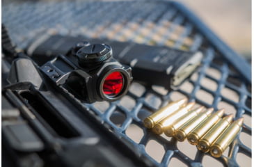 Image of LaserMax Rifle Reflex Red Dot Sight, 3 MOA Red Dot, Matte Black, LMRRDS