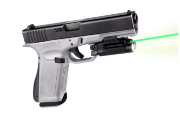 Image of LaserMax Spartan Adjustable Fit LED Weapon Lights, AAA, Green, Black, SPS-C-G
