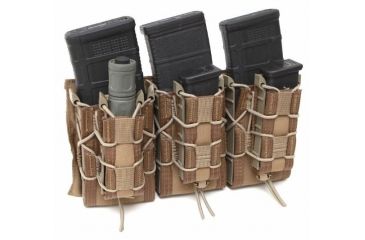 Image of LBX Tactical Triple HSGI Taco Modular Panel, Coyote Brown LBX-4020P Coyote Brown