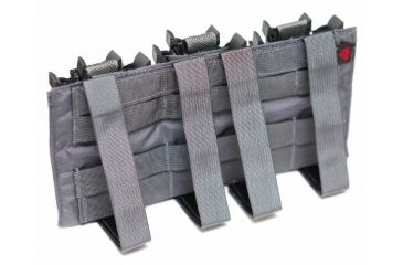 Image of LBX Tactical Triple HSGI Taco Modular Panel, Wolf Grey LBX-4020P Wolf Grey