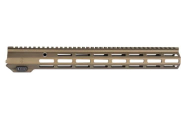 Image of Lead &amp; Steel Arc Ar15/M16 Free Float Handguard, 15in, Earth, ARC-HG-15-FDE