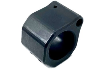 Image of Lead &amp; Steel 4140 Nitride Quality Gas Block, 0.750in, Black, 122123