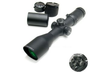 Image of Leapers Accushot 30mm SWAT 3-12X44 Mini Size A.O. Range Estimating Mil-Dot Scope SCP3-M3124AOMD