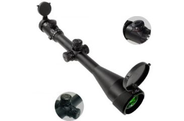 Image of Leapers Accushot 30mm SWAT 6-24X56 Full Size A.O. Range Estimating Mil-Dot Illuminated Scope SCP3-6245AOMDL