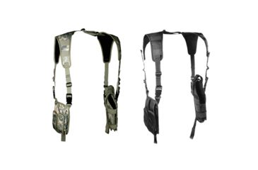 Image of Leapers Adjustable Law Enforcement Vertical Shoulder Holster for Pistol/Flashlight/Laser Accessories
