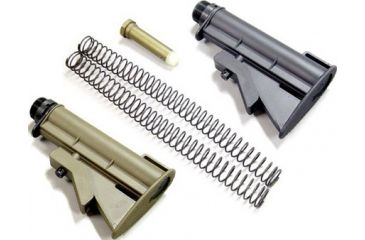 Image of Leapers AR-15/M4 Carbine Stock Re-enforced, 4 Adjusting Positions, Black. For Pre-ban Guns and Target Sport