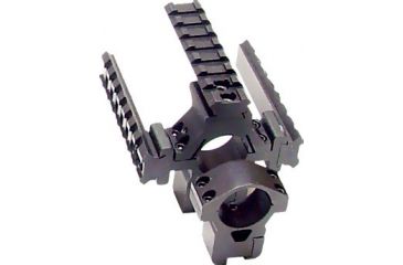 Image of Leapers Deluxe .22 Rings with Picatinny Tri-Rails -Mid Profile RG178-25DM