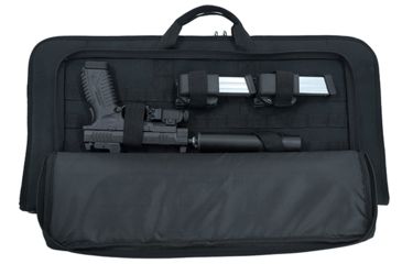 Image of UTG Pro 25in Homeland Security Gun Case, Black, PVC-MC25B-A