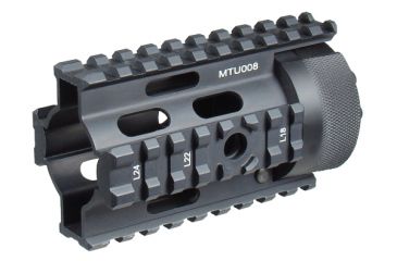 Image of Leapers UTG PRO AR Pistol Free Float Quad Rail System MTU008, EDEMO1