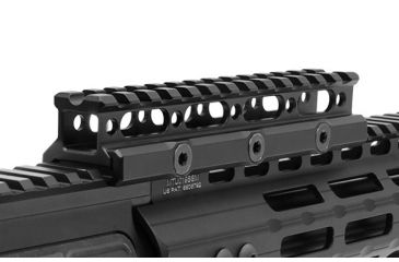 Image of Leapers UTG 13-Slot Super Slim Picatinny Riser Mount, Black, .83in Height, MT-RSX8L