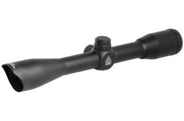 Image of Leapers UTG 1in. 4X32 Full Size Mil-dot Scope with Airgun/.22 Rings SCP-U432FD