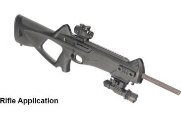 Image of Leapers UTG 2.6in ITA Red/Green Micro Dot Sight with Integral QD Picatinny Mount, SCP-DS3026W