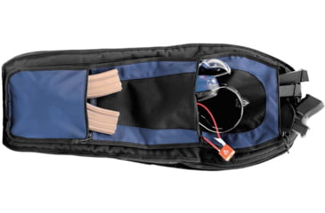 Image of Leapers UTG 34in Alpha Battle Carrier Sling Pack, Black/Navy, PVC-PSP34BN