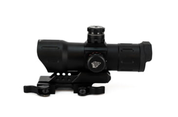 Image of Leapers UTG 6in ITA Red/Green CQB T-dot Sight with Offset QD Mount, Black, SCP-TDTDQ