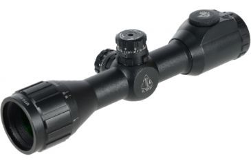 Image of Leapers UTG 6x32 AO Compact CQB Bug Buster IE Scope w/Med. Picatinny Rings, 2in Sunshade SCP-M632AOIEWQ