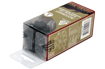 Image of Leapers UTG ACCUSHOT 1in Medium Profile Airgun Integral Mount, Black, RGPM2PA-25M4