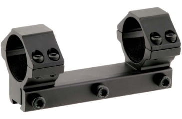 Image of UTG Pro ACCUSHOT 1in Medium Profile Airgun Integral Mount, Black, RGPM2PA-25M4