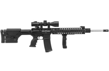 Image of Leapers UTG D Grip with Ambidextrous Quick Release Deployable Bipod, Black, MNT-DG02Q