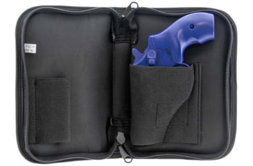 Image of Leapers UTG Discreet Handgun Case for Sub-compact Pistol and Revolver, Black, PVC-PC380