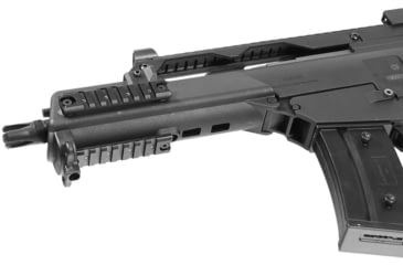 Image of Leapers UTG G36 Picatinny Rail Set, 2-piece Short, Black, MNT-P501