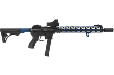 Image of Leapers UTG M-LOK Ultra Slim Handstop, Blue, TL-HSM01B