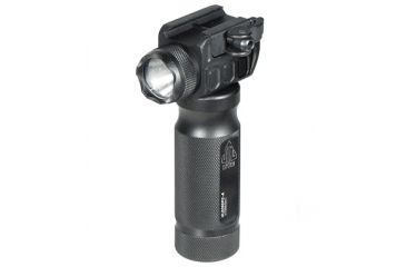 Image of Leapers UTG New Gen 400 Lumen Grip Weapon Flash Light w/QD Mounting Base, Black, MNT-EL228GPQ-A