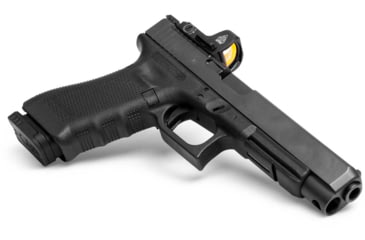 Image of Leapers UTG OP3 Micro SLS, Red Dot, 4 MOA Dot, Anodized Finish, Black, RMR Footprint, Side Loading Battery