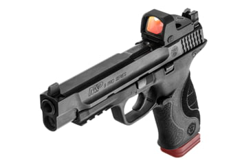 Image of Leapers UTG OP3 Micro Red Dot Sights - Reflex, Red 4 MOA Single Dot, Adaptive Base, Black, OP-RDM20R