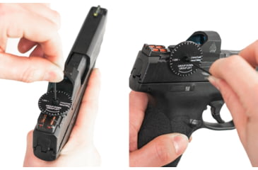 Image of Leapers UTG OP3 Mini Micro Red Dot Sight, 1x, 3 MOA MRDS, Black, OT-RDM16R