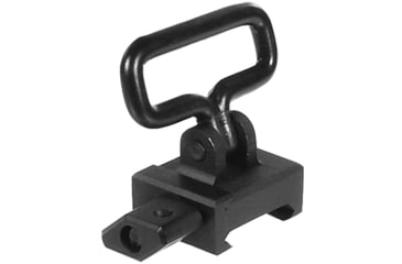 Image of Leapers UTG Picatinny Sling Swivel Mount with 1.25in Loop, Black, TL-SWMTP01