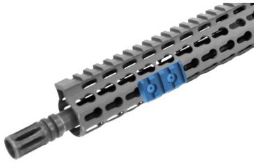 Image of Leapers UTG PRO 1.57in 4-Slot Keymod Picatinny Rail Section, Black MTURS04S