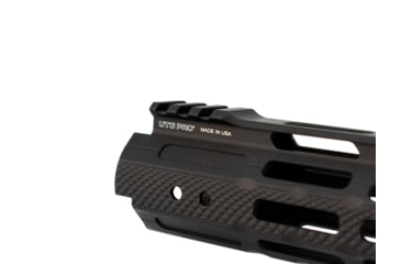 Image of Leapers UTG PRO AR-15 Ultra Slim Free Float M-LOK Handguard, 15 inch, 6061-T6 Aircraft Grade Aluminum, Steel Barrel Nut, Black, MTU019SSM3