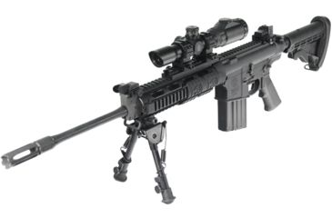 Image of Leapers UTG PRO AR Style Model 308 2Piece Drop-in Mid Length Quad Rail System, MTU018
