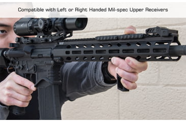Image of Leapers UTG PRO Arwen 14in M-LOK Free Float Handguard, Black, MTU046SEM
