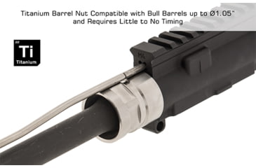 Image of Leapers UTG PRO Forerunner 14in M-LOK Free Float Handguard, Black, MTU046SPM