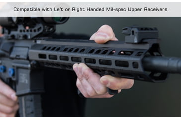Image of Leapers UTG PRO Forerunner 14in M-LOK Free Float Handguard, Black, MTU046SPM