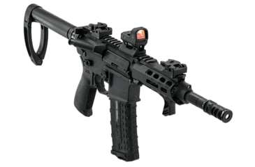 Image of Leapers UTG PRO Forerunner 5in M-LOK Free Float handguard, Black, MTU049SPM