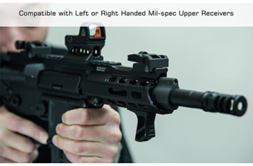 Image of Leapers UTG PRO Forerunner 5in M-LOK Free Float handguard, Black, MTU049SPM