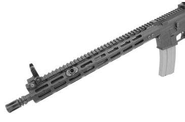 Image of Leapers UTG PRO M-LOK AR15 Free Float Handguard, 15in, Super Slim, Black, MTU019SSM