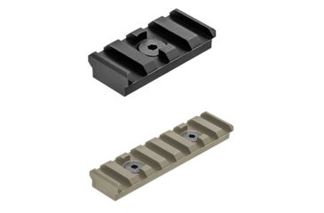 Image of Leapers UTG PRO M-LOK Picatinny Rail Sections, Black, Flat Dark Earth Cerakote