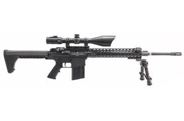 Image of Leapers UTG PRO Super Slim Free Float Handguard, DPMS LR-308, KeyMod, 13 inch, Black MTU020SSKB