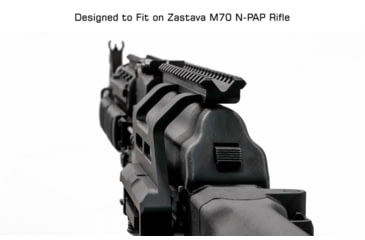 Image of Leapers UTG QD AK Side Mount, M70 N-PAP, Black, Medium, MT-ZAK01