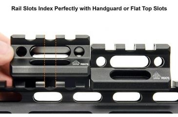 Image of Leapers UTG Super Slim Picatinny Riser Mount, 0.75in Height, 3 Slots MT-RSX7S