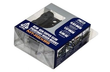 Image of Leapers UTG Super Slim Picatinny Riser Mount, 0.83in Height, 3 Slots MT-RSX8S