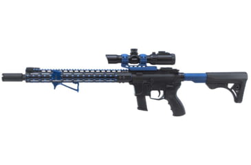 Image of Leapers UTG Ultra Slim Angled Foregrip, M-LOK, Matte Blue, MT-AFGM01B