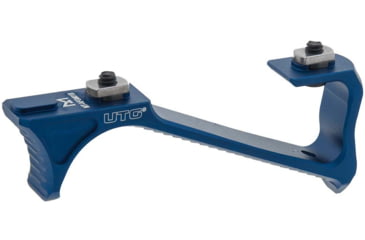 Image of Leapers UTG Ultra Slim Angled Foregrip, M-LOK, Matte Blue, MT-AFGM01B