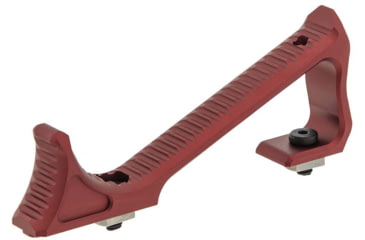 Image of Leapers UTG Ultra Slim Angled Foregrip, M-LOK, Matte Red, MT-AFGM01R