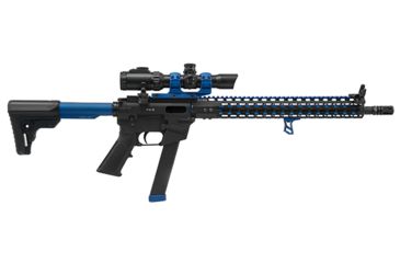 Image of UTG Pro Keymod Ultra Slim Handstop, Blue, TL-HSK01B