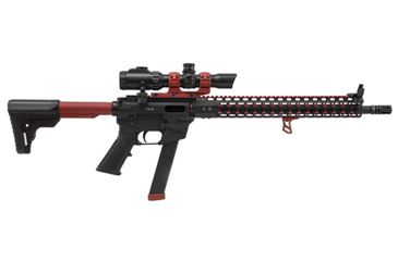 Image of Leapers UTG Ultra Slim Handstop, KeyMod, Red TL-HSK01R